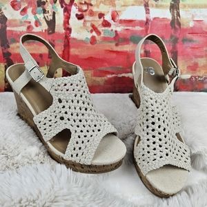 So Taffy Wedge Sandals
